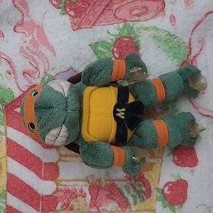 Vintage Ninja Turtles Michealangelo Plush